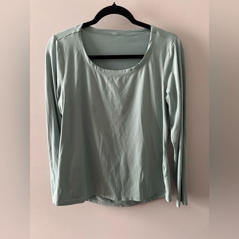 Balance Collection Athletic Long Sleeve Top in Mint